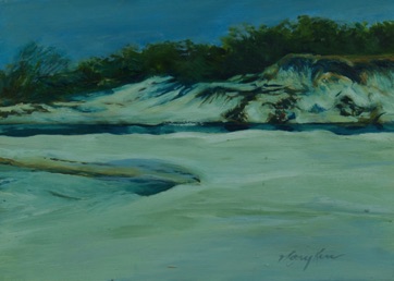 Breached Dunes
oil on panel
5” x 7”